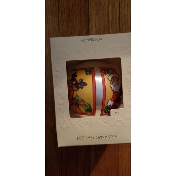 1981 Hallmark Grandson ornament, NEW - Picture 4 of 4